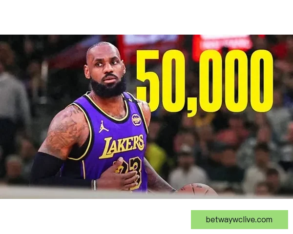 詹姆斯迎历史性里程碑出战湖人魔术创NBA出场纪录